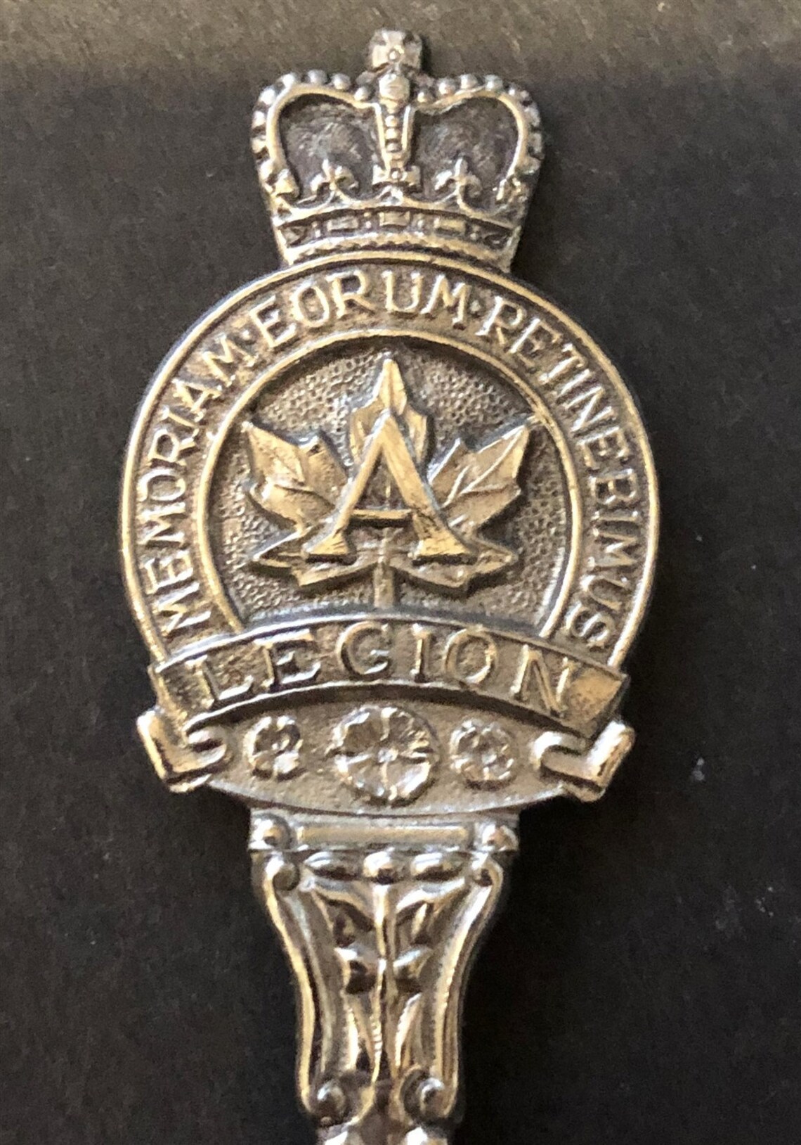 Royal Canadian Legion Ladies Auxiliary top on Silver Plated Etsy Royal Canadian Legion Ladies Auxiliary top on Silver Plated Etsy