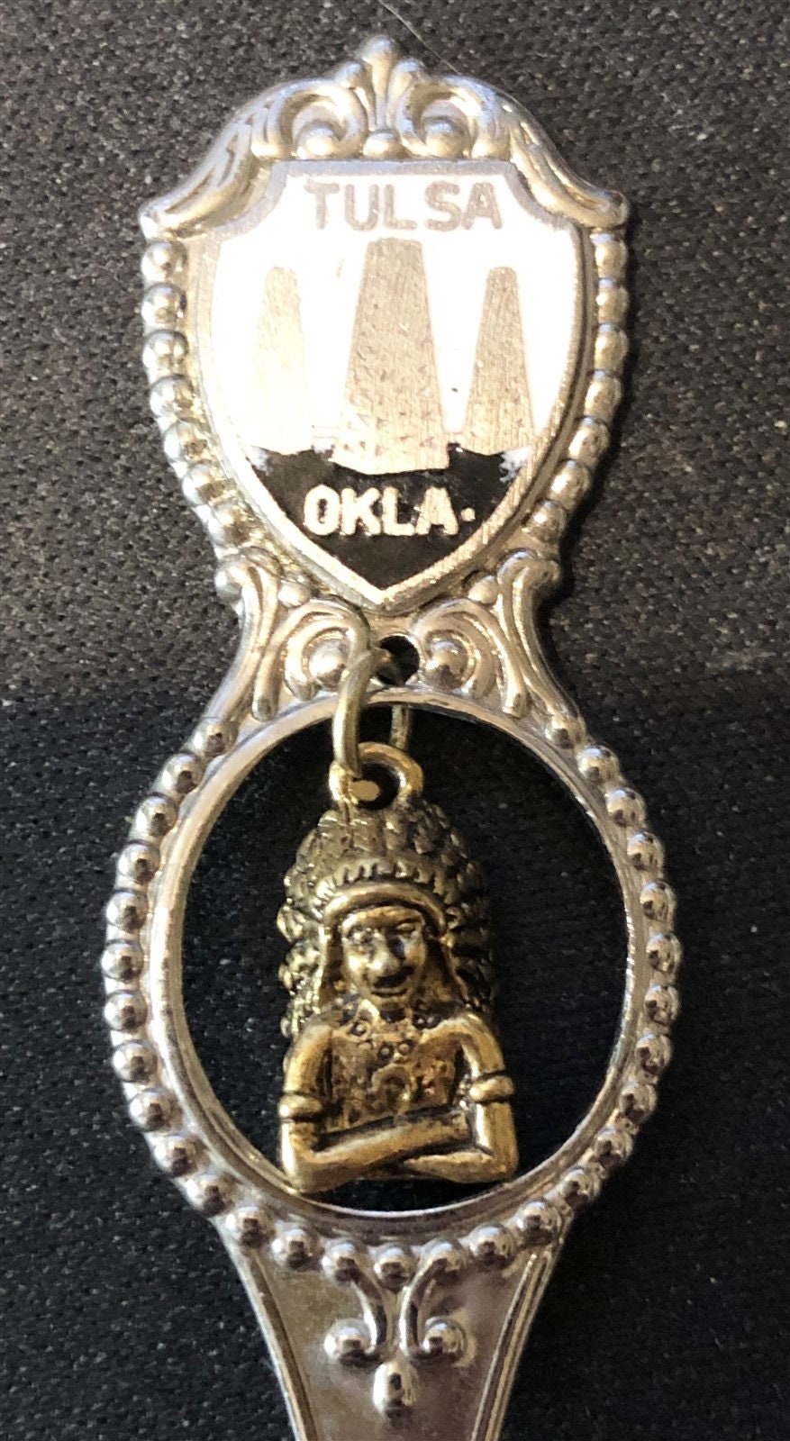 Gorgeous & Rare 1930s - 1940s Tulsa OK Police Detective Oil Derrick Badge # 150 by Metal Arts Co: Flying Tiger Antiques Online Store