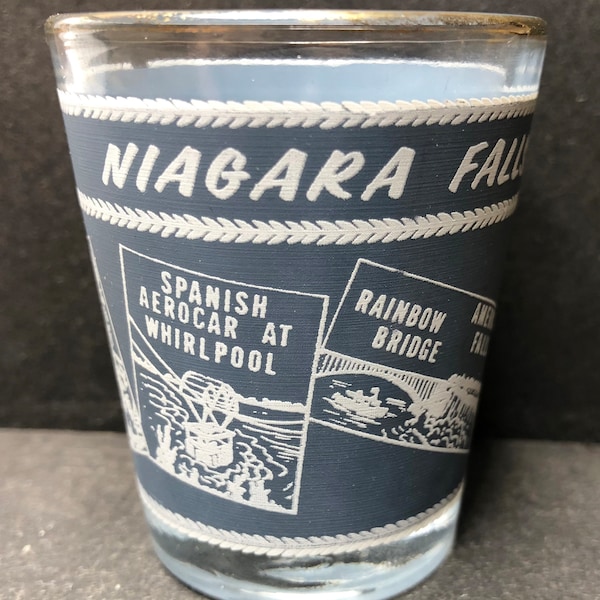 Niagara Falls Shot Glass Etsy