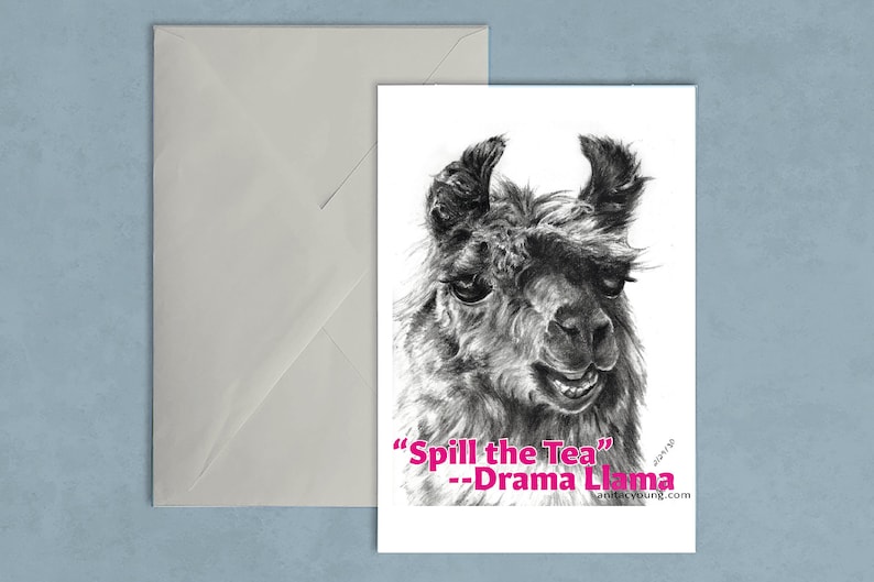 Spill the Tea Greeting Card