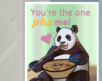 You're the one Pho Me Panda