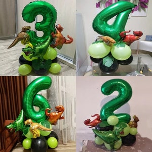 Dinosaur Birthday Balloons