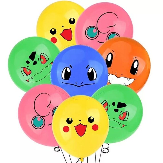 Ballon Bulbizarre des Pokémon - Ballon Anniversaire 