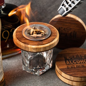 Personalized Cocktail Smoker - Personalized Gift for him, Bachelor Party, Anniversary gift image 1