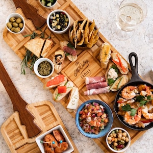 Personalized Wedding Gift - Tapas Board Serving Tray - Etsy