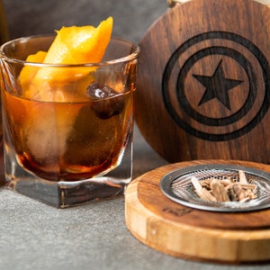 Personalized Cocktail Smoker - Personalized Gift for him, Bachelor Party, Anniversary gift image 9