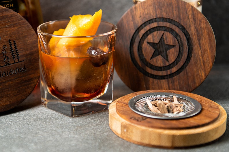 Personalized Cocktail Smoker - Personalized Gift for him, Bachelor Party, Anniversary gift image 9