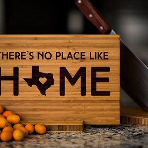 Gepersonaliseerde gegraveerde snijplank Texas State