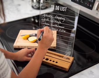 Engraved Laser Cut Acrylic Calendars and To-Do Lists