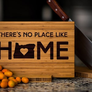 Personalized Oregon State Engraved Cutting Board