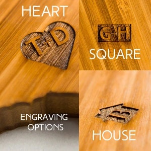 Personalized Georgia State Shaped Cutting Board 3 Options image 3