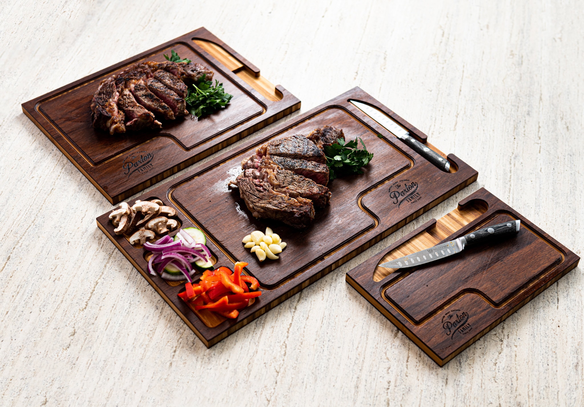 Gifts for Him - Personalized Serving and Prep Boards - 3 Styles and Gift Sets Available