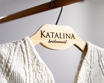 Woodwright Personalized Hanger | Engraved