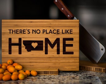 Personalized Montana State Engraved Cutting Board