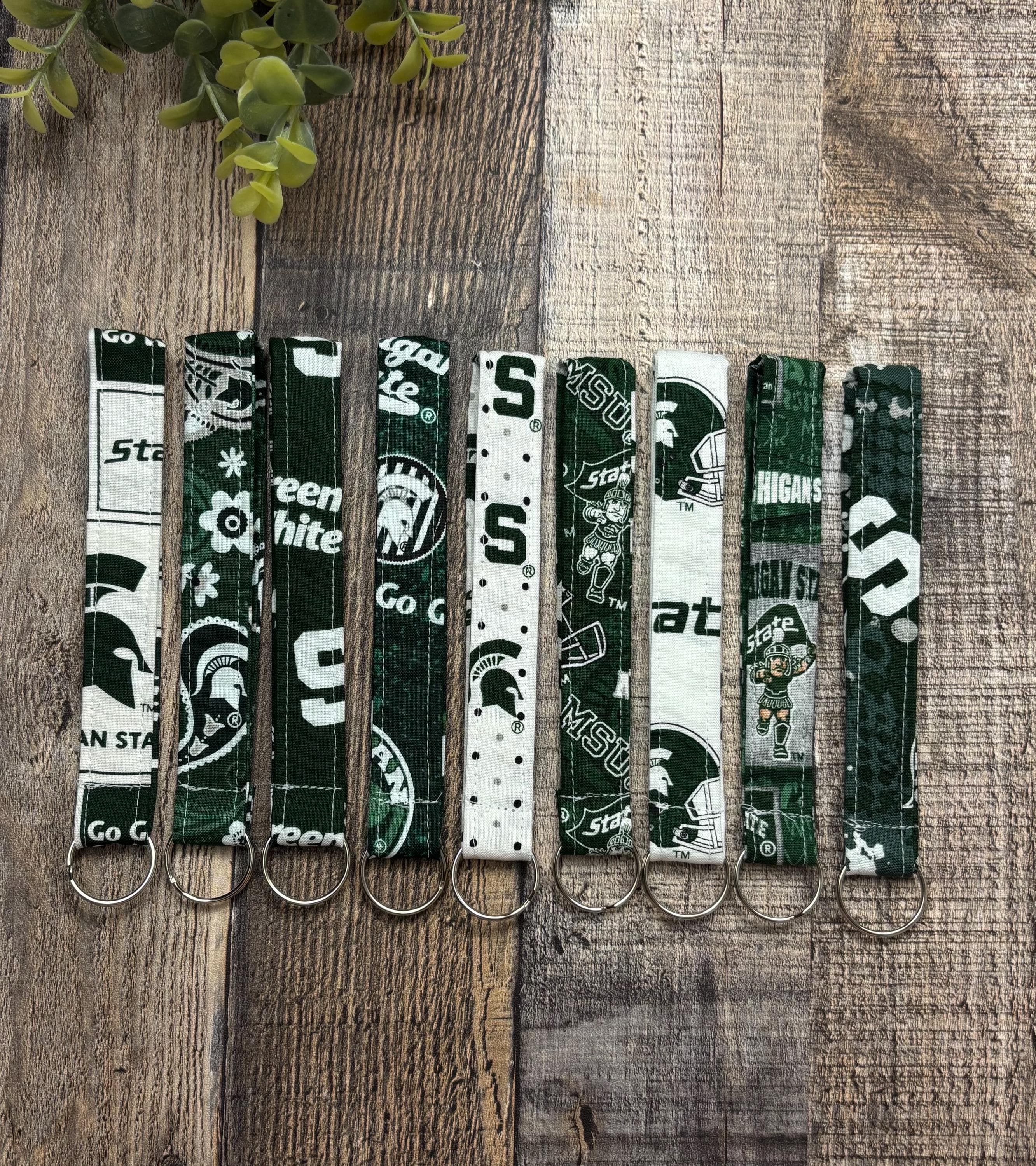 Msu Laynard Michigan State University Wristlet Lanyard - Etsy