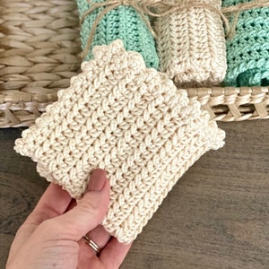 Crochet Dish Cloths, Crochet Wash Cloths, 100% Cotton, Crochet Dish Rag, Wash  Rags approx 8x8, Mother's Day gift