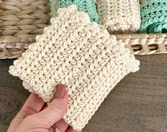 Farmhouse Dish Cloth Crochet Pattern