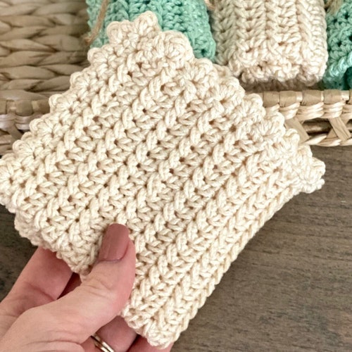 Crochet Pattern Dishie Towel Waffle Stitch Kitchen Dish - Etsy