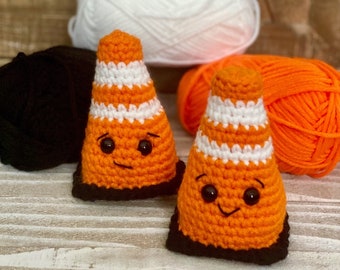 Caution Cone Crochet Pattern