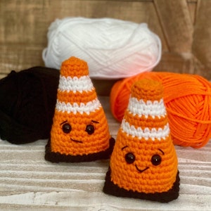 Caution Cone Crochet Pattern