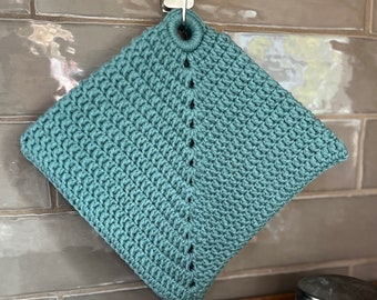 Grandma Carol's Crocheted Pot Holder Pattern