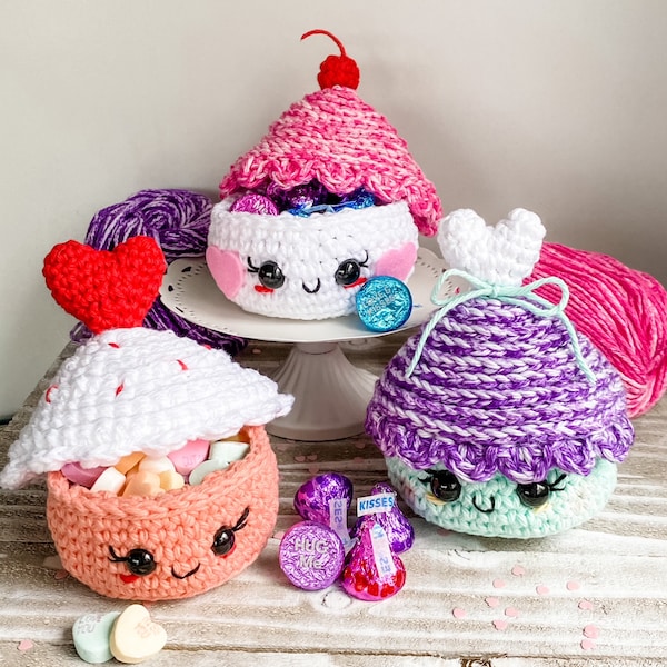 Love Day Cupcake Crochet Pattern