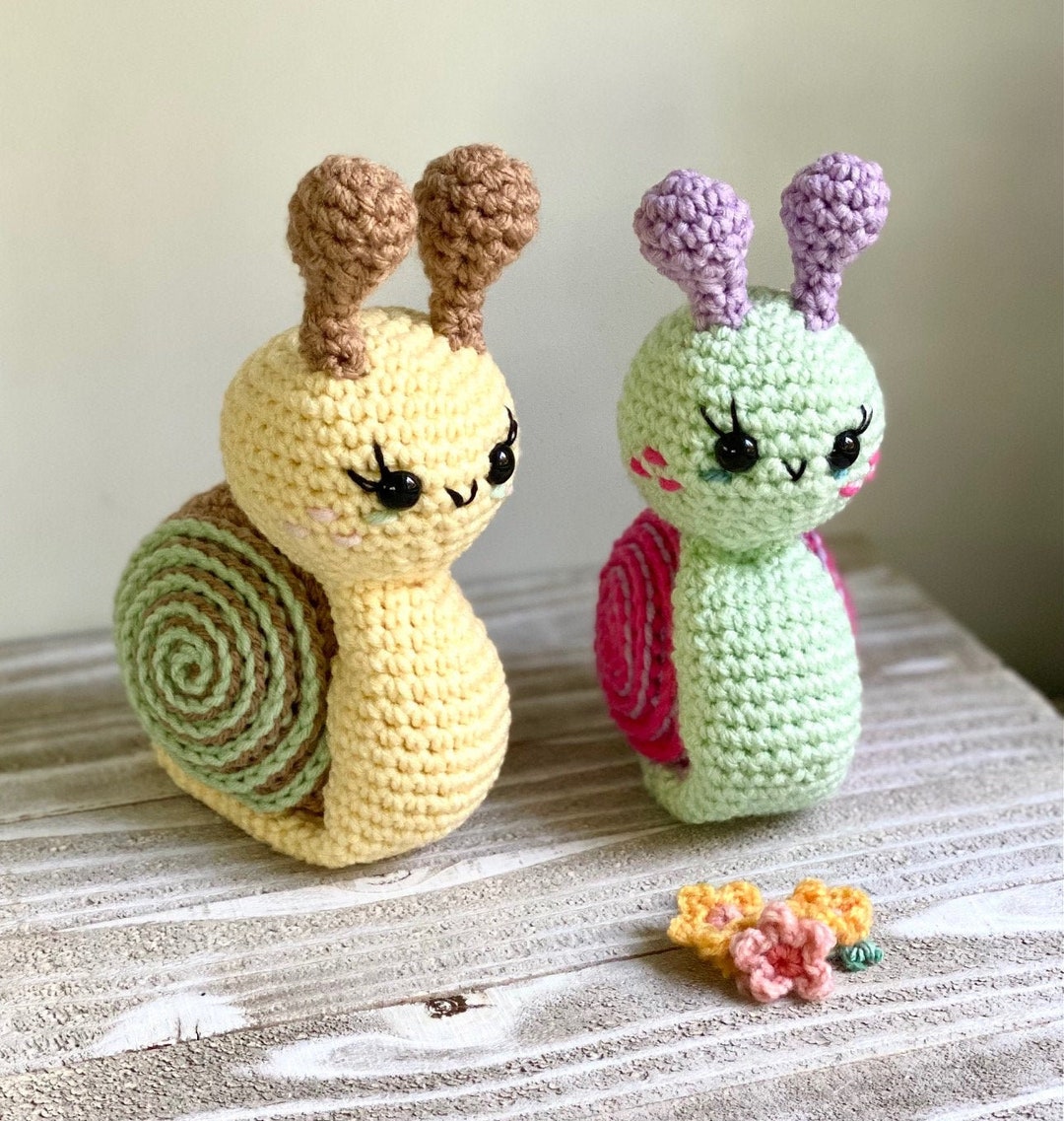 Snail Crochet Pattern Etsy Snail Crochet Pattern Etsy