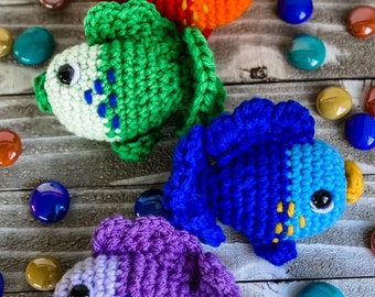Fische Häkelanleitung