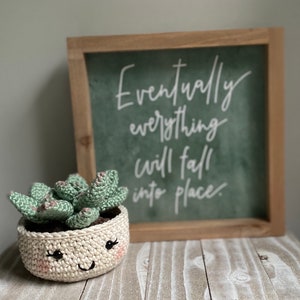 Rosette Succulent Crochet Pattern image 6