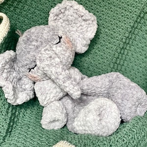 Elephant Lovey Crochet Pattern