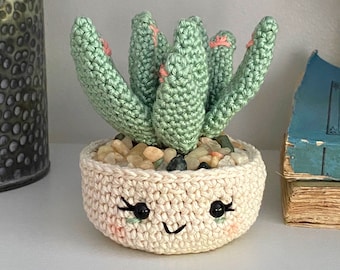 Aloe Vera Plant Crochet Pattern