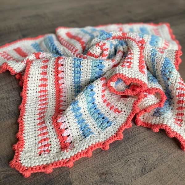 Little Dreamer Baby Blanket Crochet Pattern