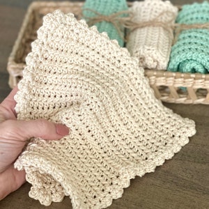 Farmhouse Dish Cloth Crochet Pattern image 2