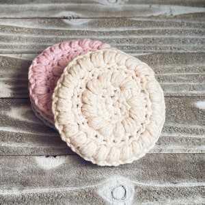 Delicate Face Scrubbie Crochet Pattern