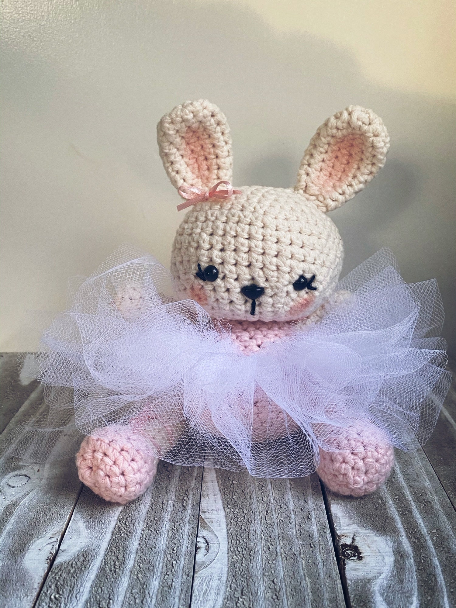 ballerina bunny crochet pattern