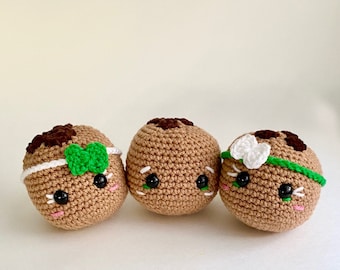 Patrón de crochet de coco