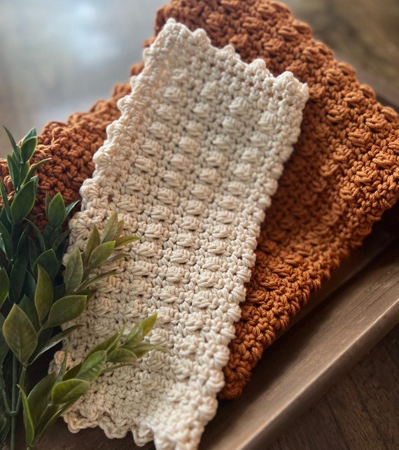 Autumn Berry Dish Cloth & Hand Towel