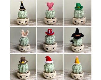 Holiday Toppers Crochet Pattern