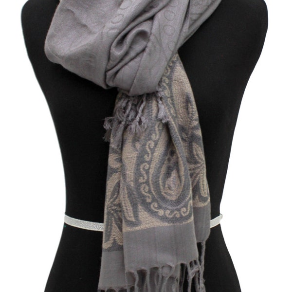 Warm Pashmina Shawl For Women, Wool scarf, Winter Shawl For Women - Soft Pashmina - Warm Scarf For Women