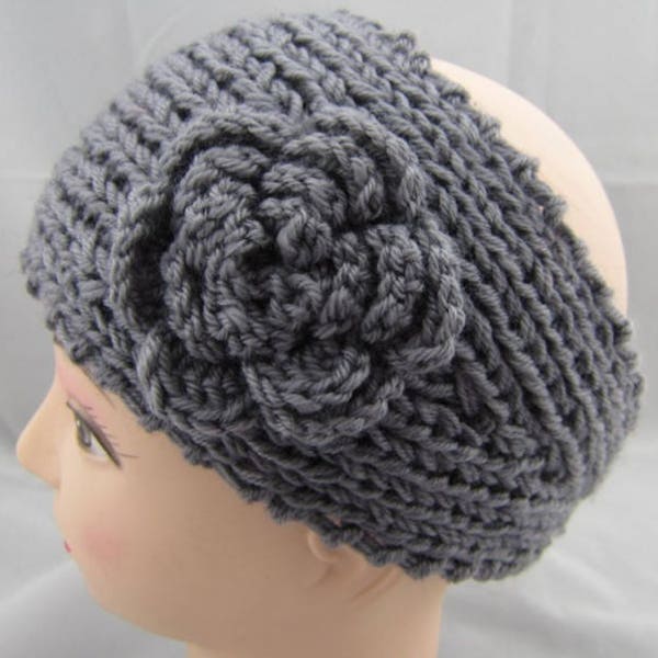 Crochet Pattern Headband - Turban Ear Warmer Headband - Crocheted Headband Patterns - Earwarmer Headbands For Women - Baby Knit Headband-