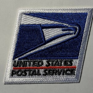 USPS postal patch post office patch