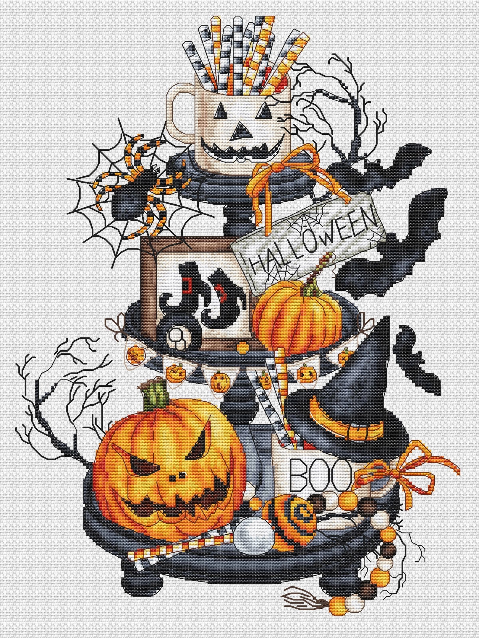 Kit Point De Croix Letistitch So Delicious ! - 17x27cm, Toile Aida 15-16ct, Diagramme Compté