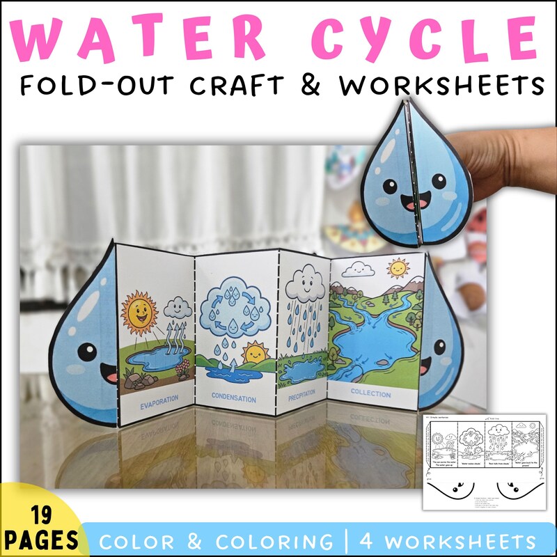 Water Cycle Work - Etsy
