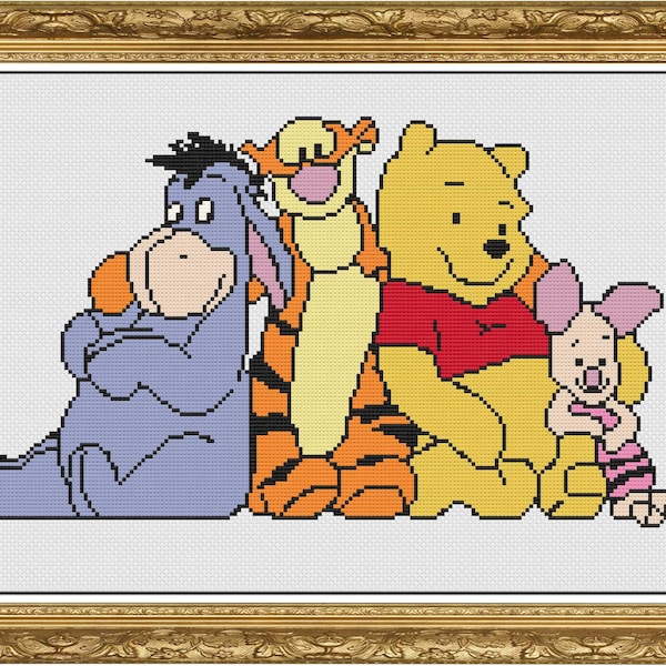 Pooh Cross Stitch Etsy — free download