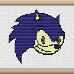 Sonic the Hedgehog Kreuzstichmuster (PDF / JPEG)