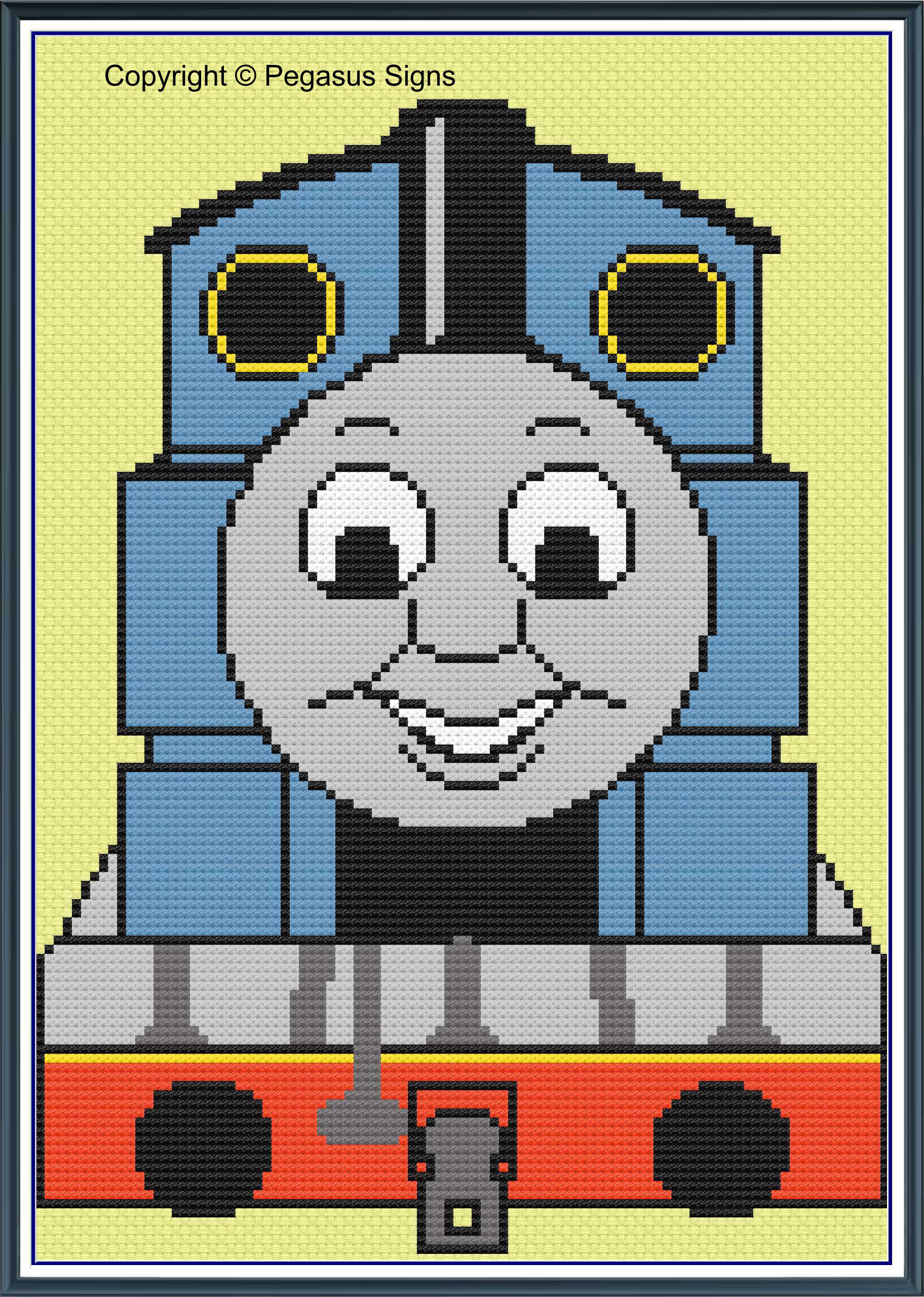 Thomas Tank Engine Cross Stitch - Etsy