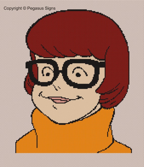 Velma Cross Stitch Pattern Only PDF/JPEG Files Designer -  Israel