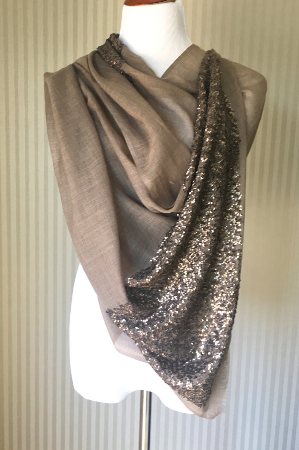 Buff Elegance Shawl Wrap - Etsy