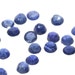 Lot 20 natural blue sapphires brilliant round cut loose gemstones approx. 3 mm diameter - 1 dollar per sapphire