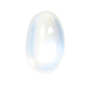 9,36 CT weiß durchscheinend Mondstein Oval Cabochon - zertifizierte IJGC